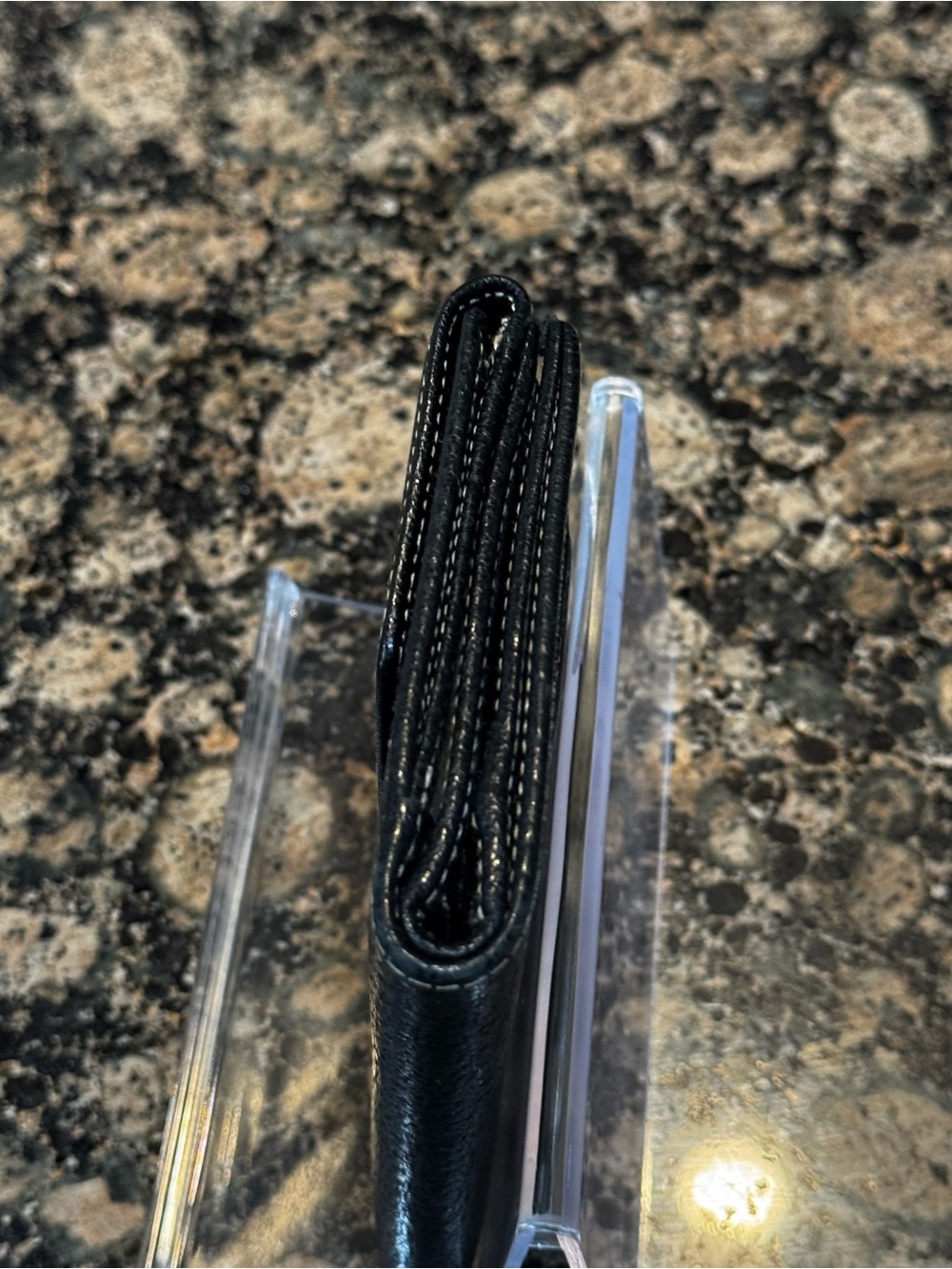 Kate Spade ♠️ Pebbled Leather Wallet Made in Italy - Picture 4 of 7